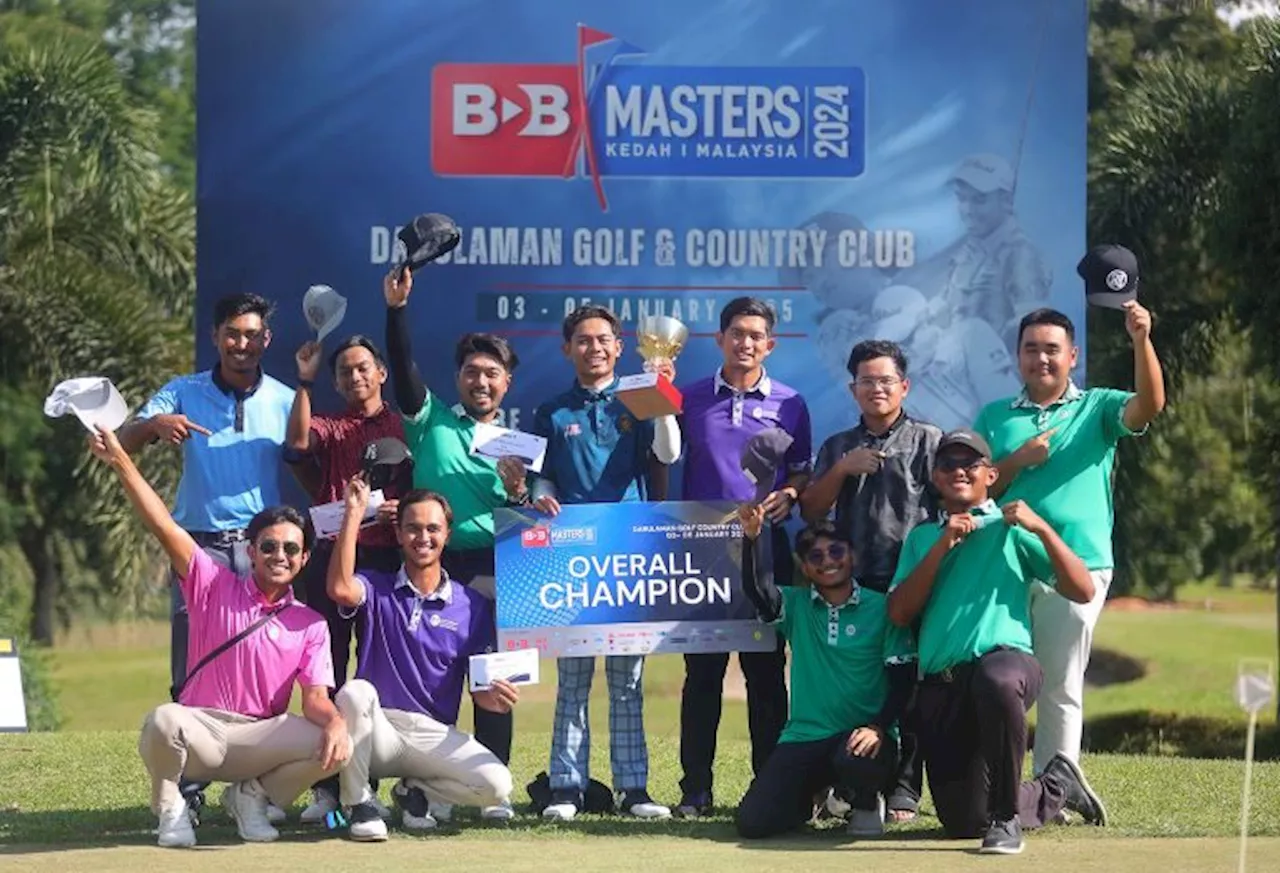 160 pemain amatur beraksi di BDB Masters & Charity Golf 2024