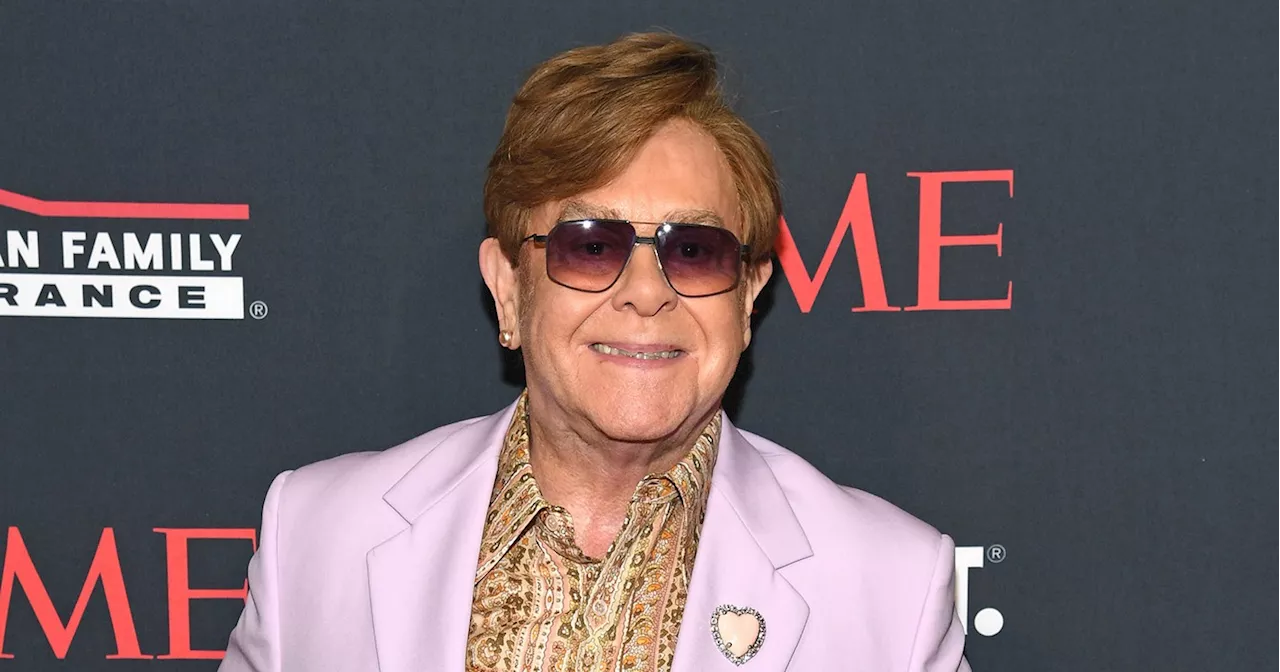 Elton John Jokes About His Recurring Eye Issues at the 2025 Golden Globes