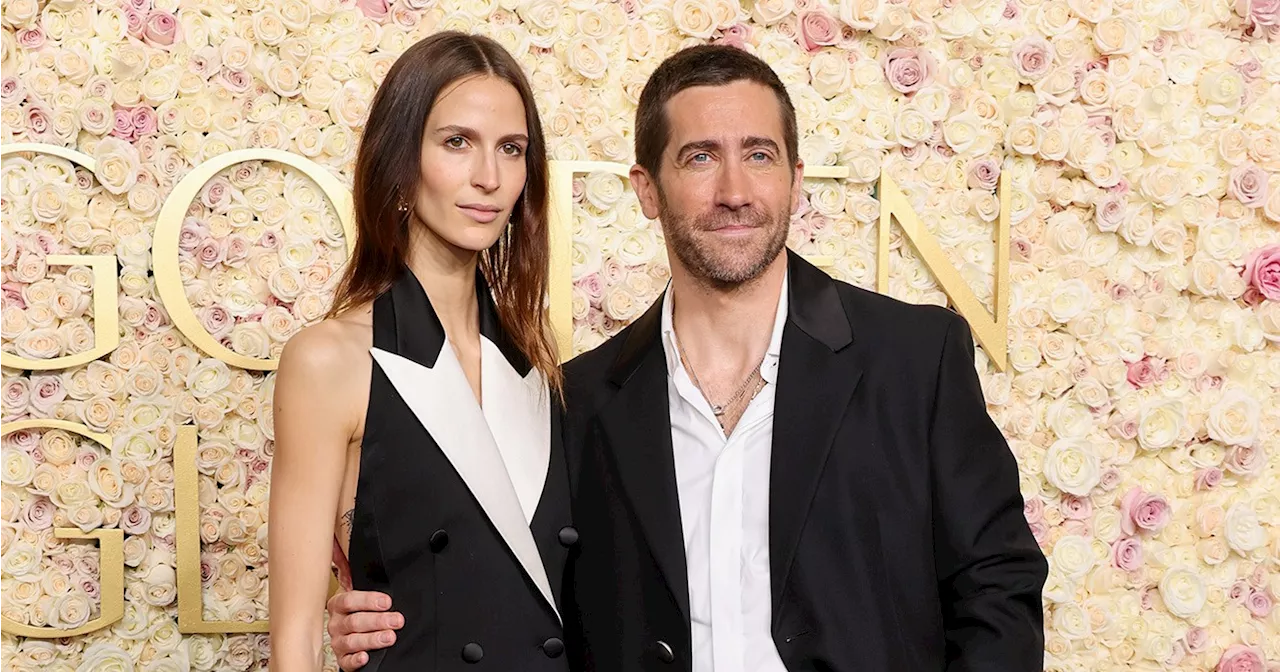 Jake Gyllenhaal and Jeanne Cadieu Attend 2025 Golden Globe Awards