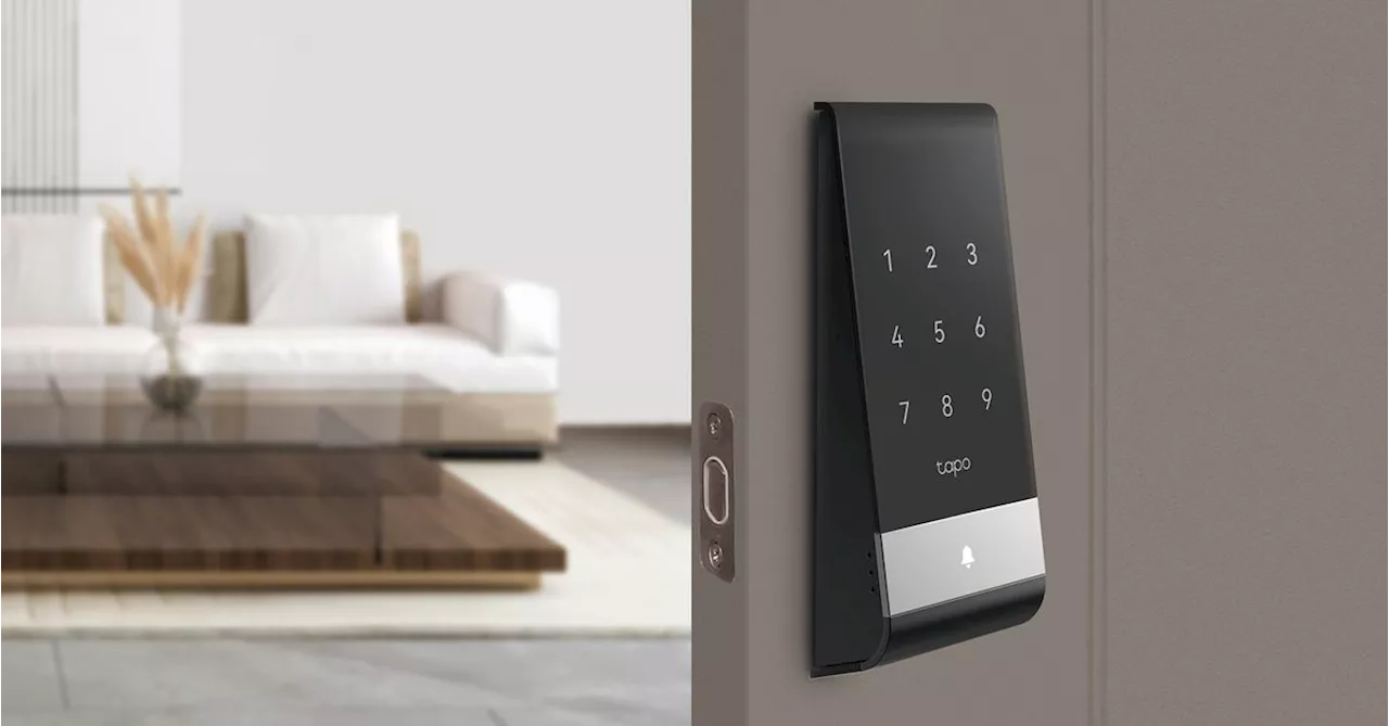 Tapo's PalmKey Smart Door Lock Lets You Open with a Wave