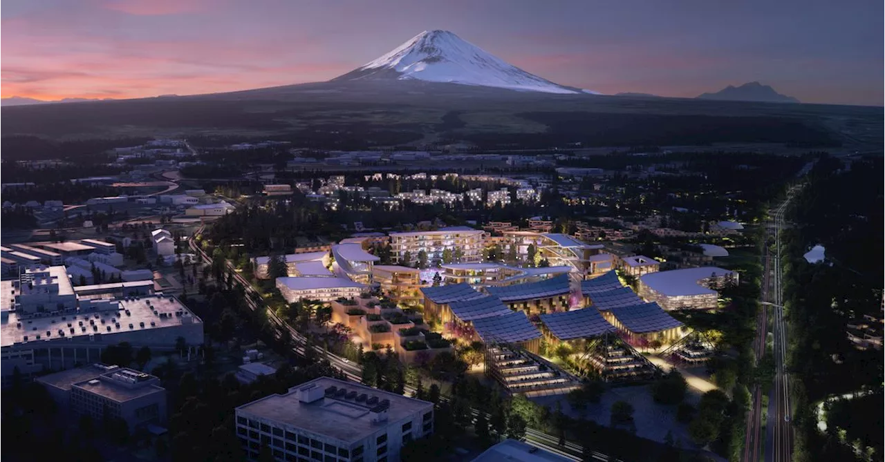 Toyota will transform a 175-acre site in Japan into a ‘prototype city of the future’