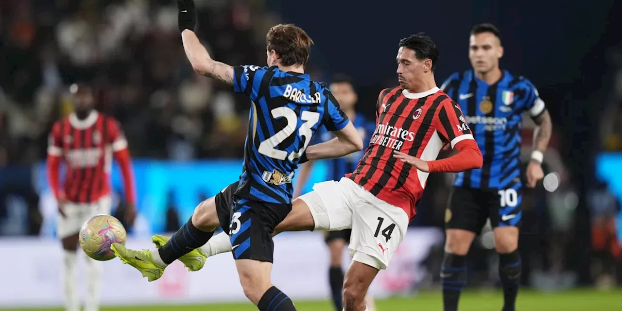 Milan wint Italiaanse Supercoppa in thriller