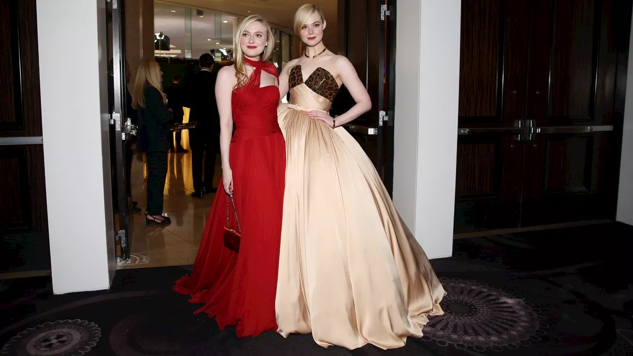 Dakota e Elle Fanning Sfoggiano Look Sofisticati ai Golden Globes 2025