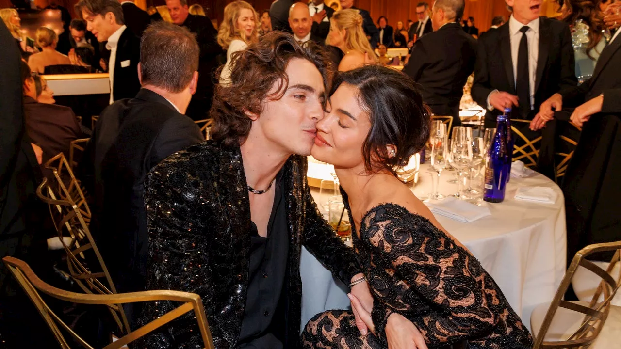 Kylie Jenner and Timothée Chalamet's Golden Globes Tradition Continues