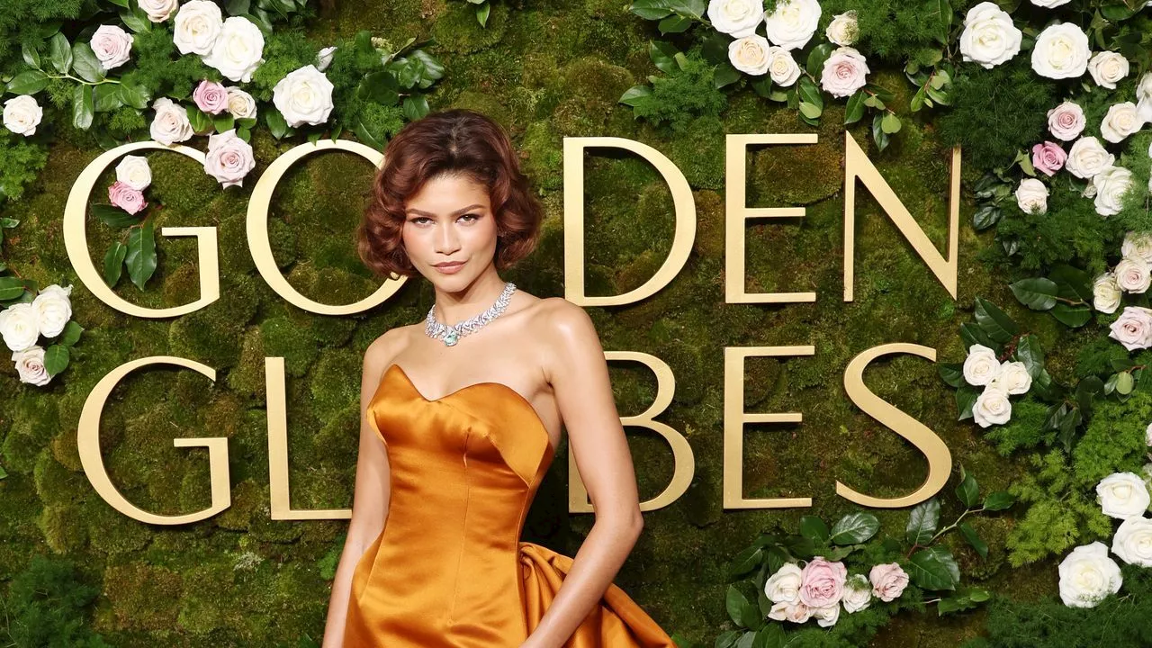 Zendaya Rêve en Old Hollywood aux Golden Globes 2025