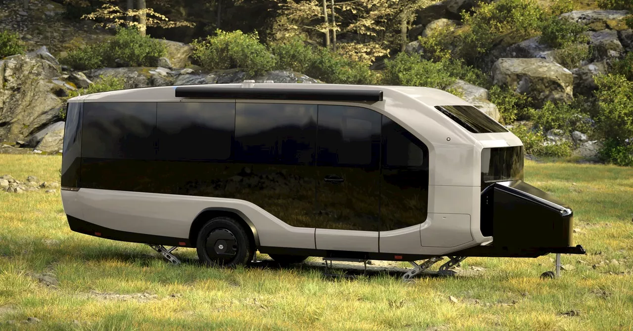 Pebble Flow: Electric Travel Trailer Promises Quiet Glamping Adventures