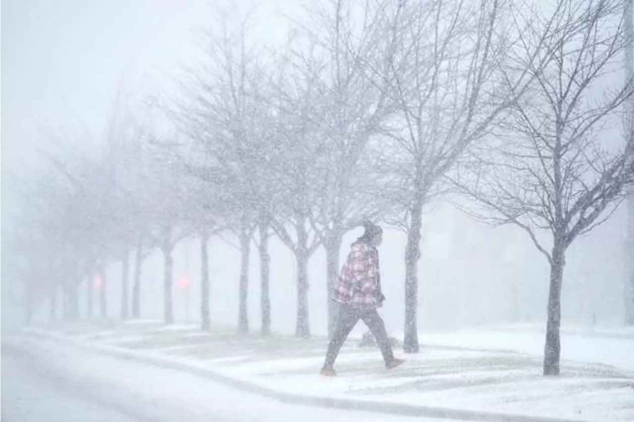 The Latest: Snow, ice and frigid temperatures make for a dangerous winter mix