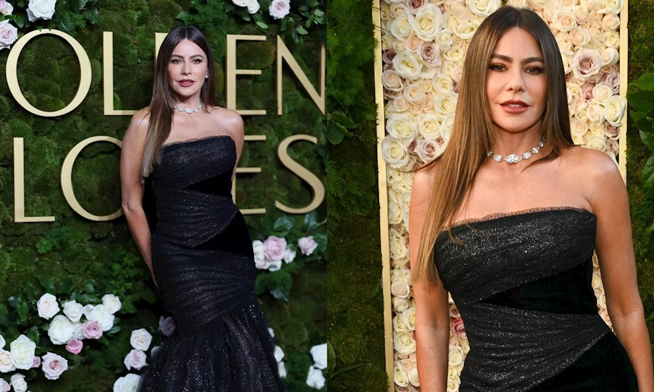 Sofia Vergara Stuns at Golden Globes with High-Glam Makeup