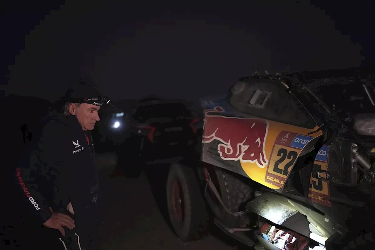 Sainz y Roma abandonan el Dakar