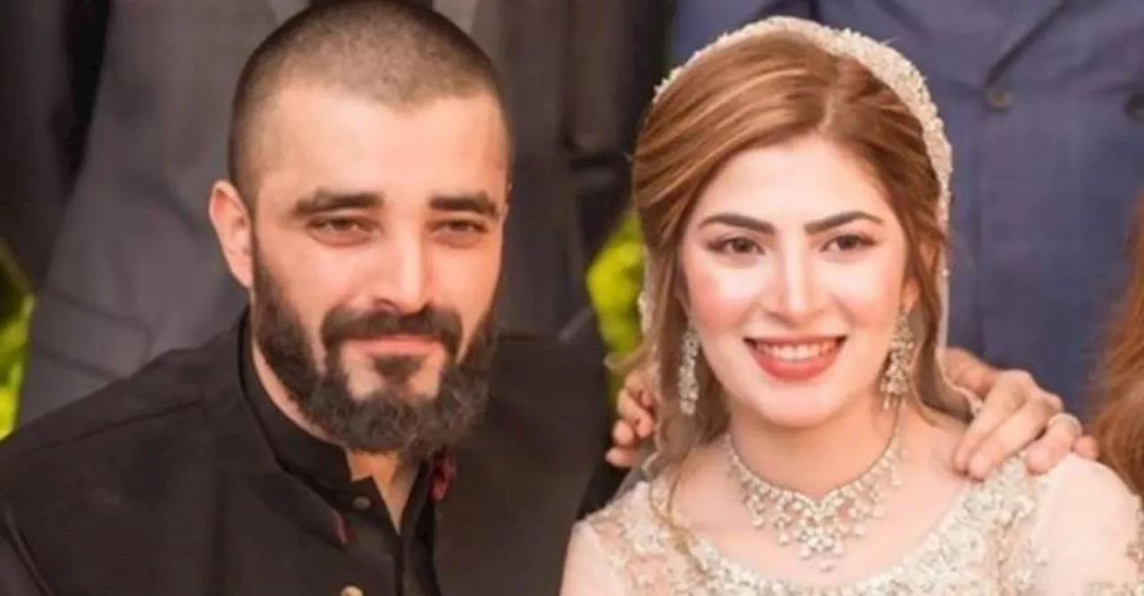 Hamza Ali Abbasi and Naimal Khawar radiate love and elegance at wedding