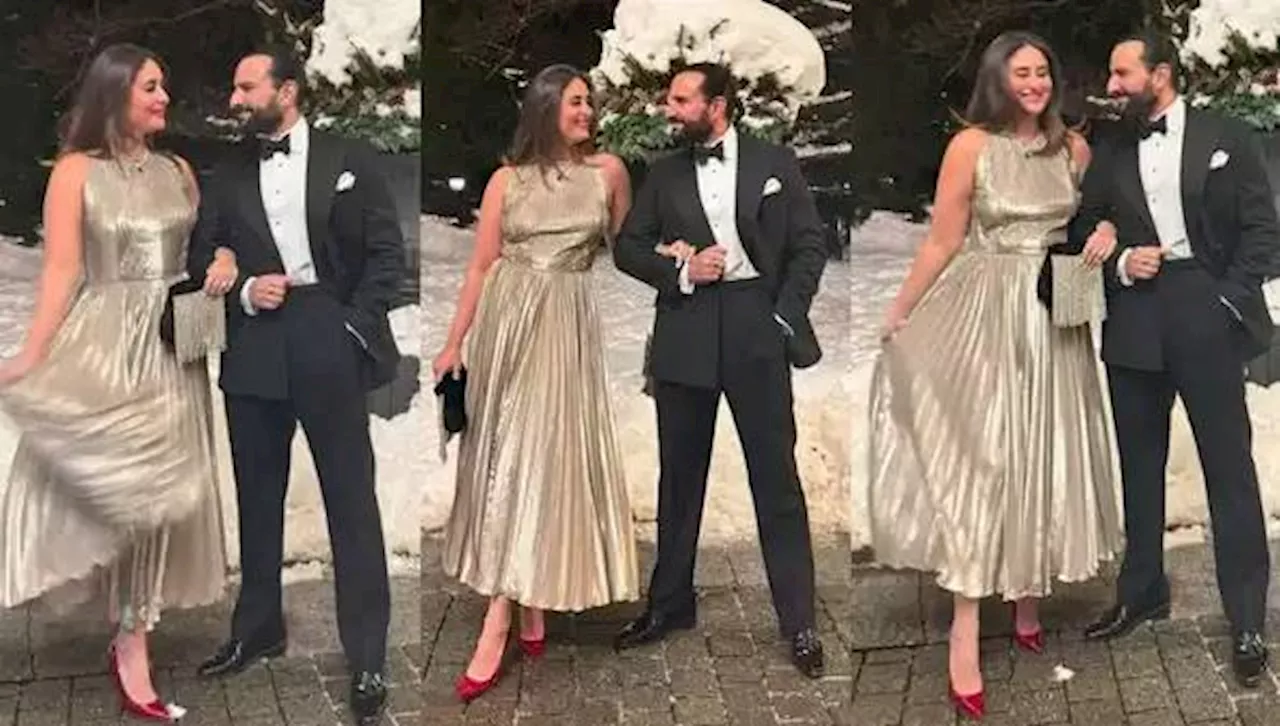 Kareena Kapoor & Saif Ali Khan’s New Year joy in Switzerland