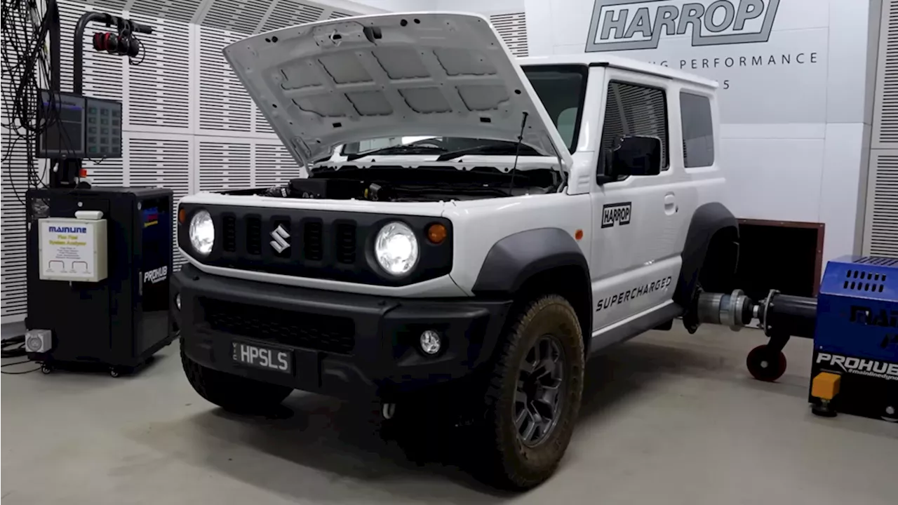 Harrop Supercharger Kit Boosts Suzuki Jimny's Power by Almost 60%