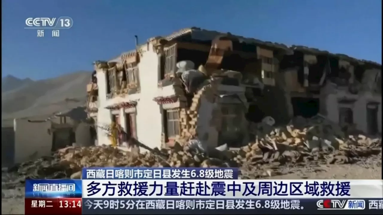 Powerful Earthquake Devastates Tibet