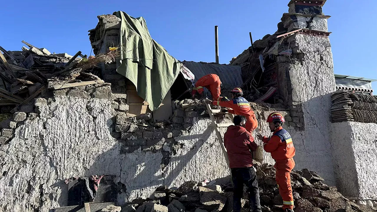 Powerful Earthquake Kills at Least 53 in Tibet