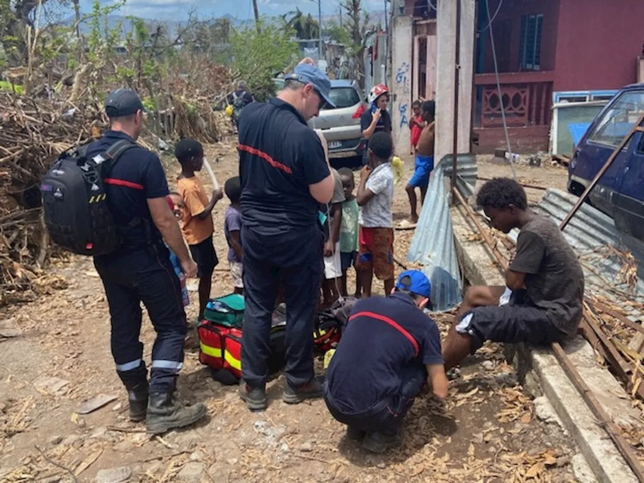 Cyclone Chido à Mayotte : les sapeurs-pompiers du Loiret appelés en renfort