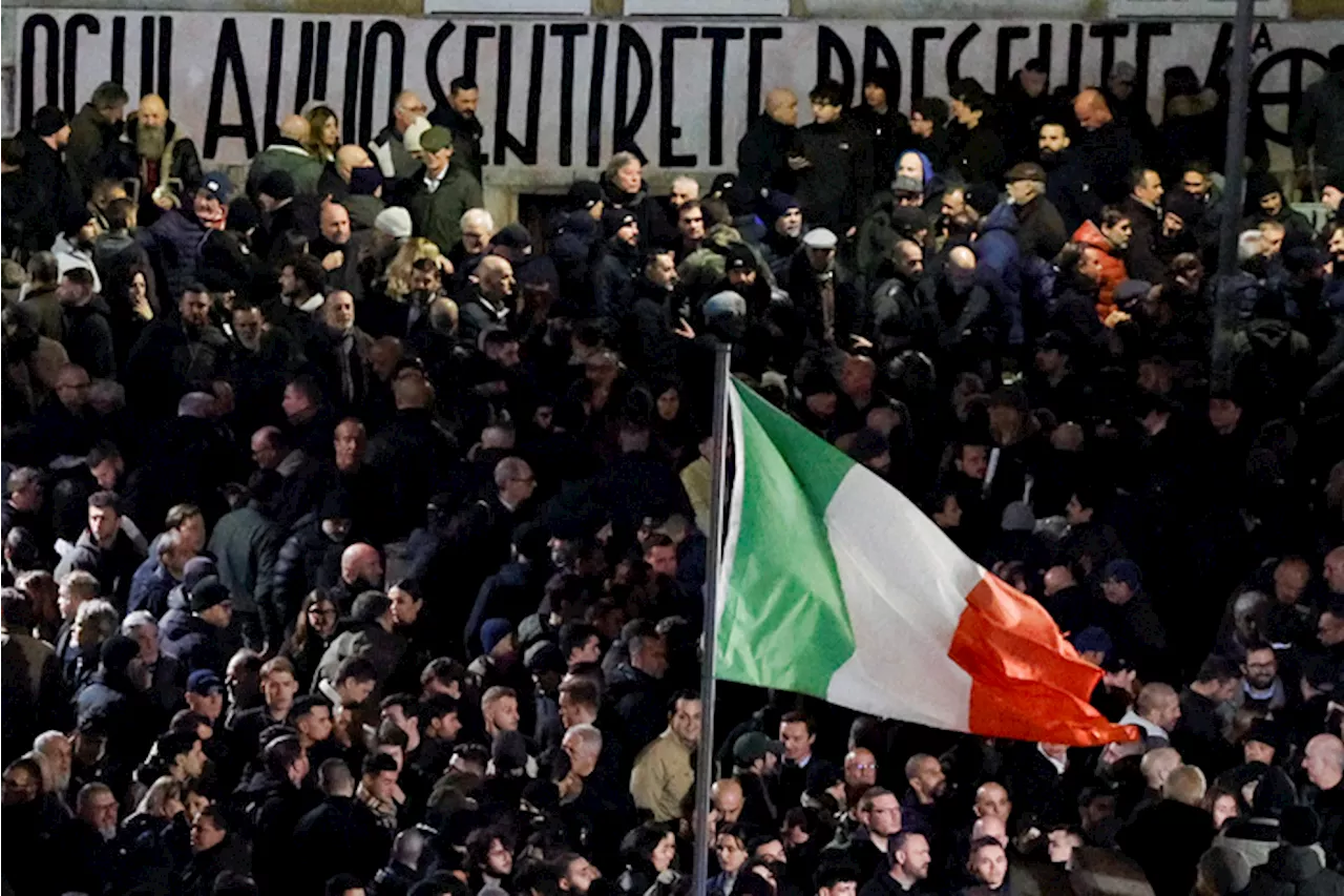 Neofascist Salutes Mark Anniversary of Acca Larentia Massacre