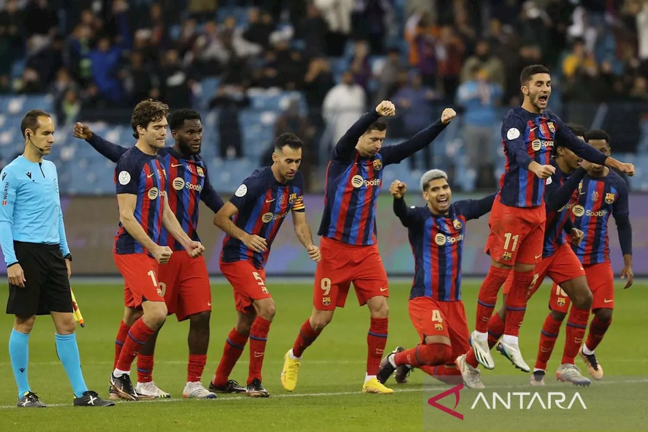 Barcelona dan Real Madrid Berpeluang Bertemu di Final Piala Super Spanyol