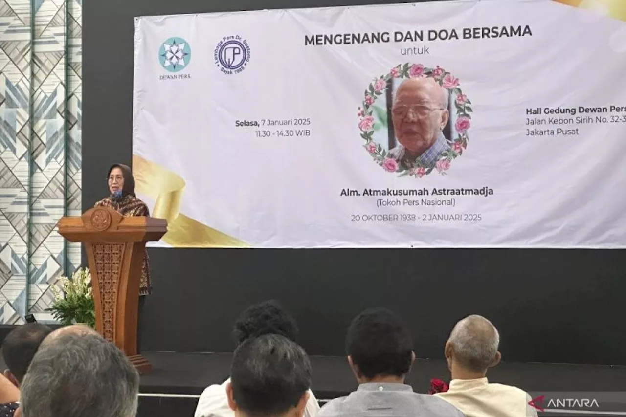 Dewan Pers kenang dan doakan tokoh pers Atmakusumah Asraatmadja