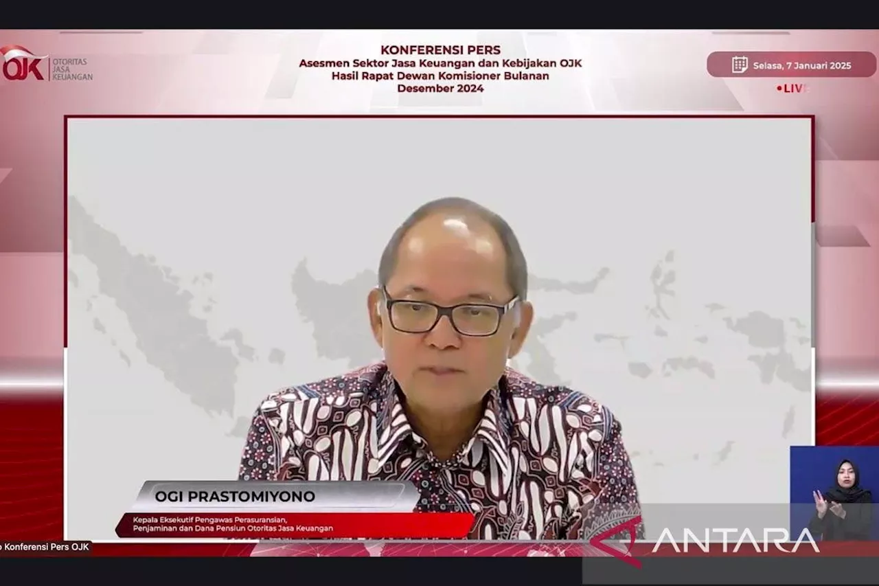 OJK: Aset industri asuransi capai Rp1.126,93 triliun per November 2024