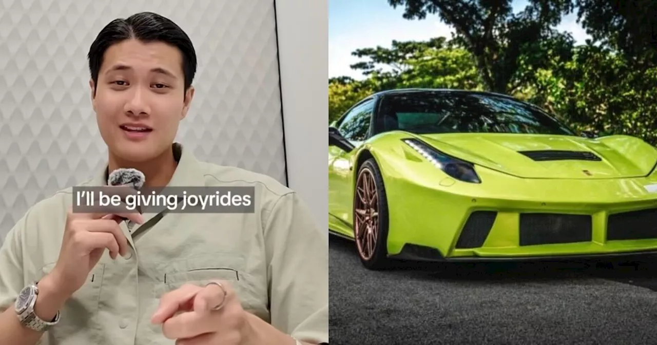 TikToker offers free supercar joyrides to strangers, nearly 400 people sign up