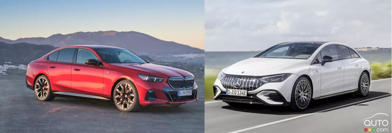 BMW i5 vs Mercedes-Benz EQE: A Battle of Luxury Electric Sedans