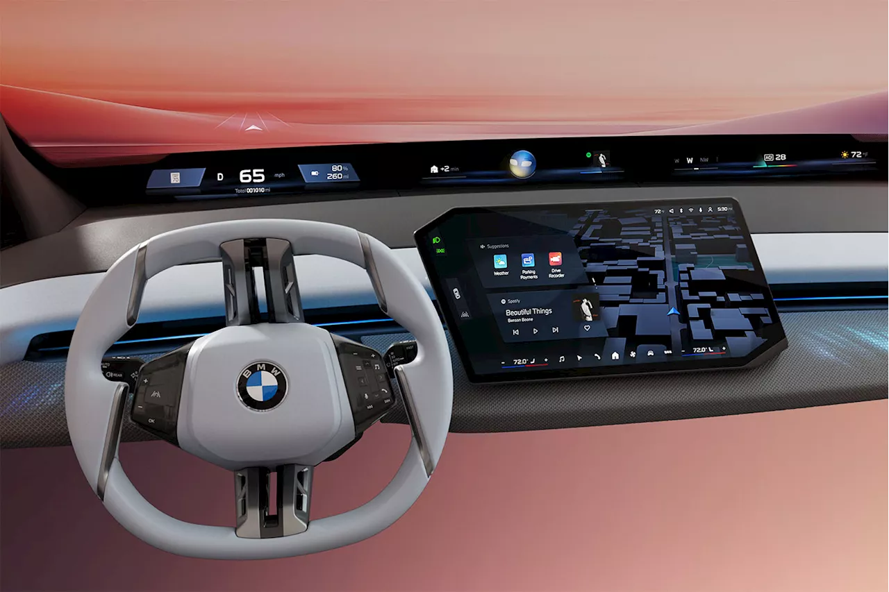 BMW Unveils Panoramic iDrive Interface for Future Vehicles