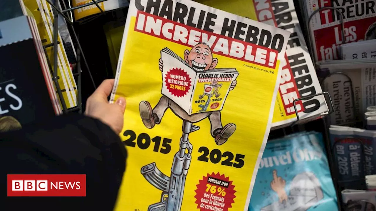 Charlie Hebdo: 10 anos após ataque que matou 12 pessoas na redação, revista se mantém desafiadora