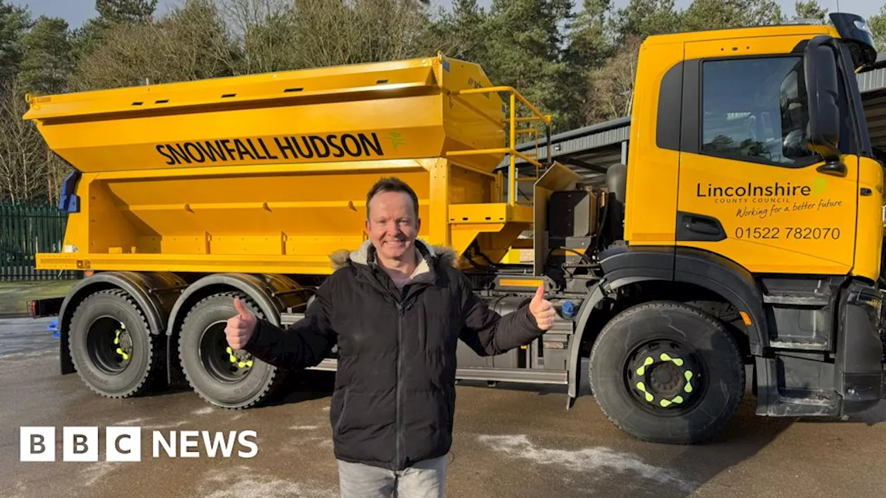 Look North's Paul Hudson Gets His Own Snowplough