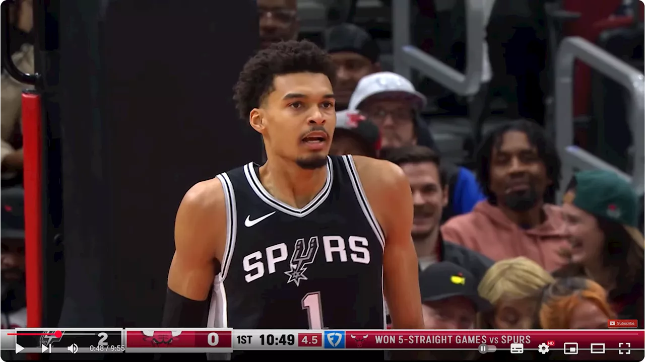 Les Spurs Dilapident L'Avantages Et Perdent Face Aux Bulls