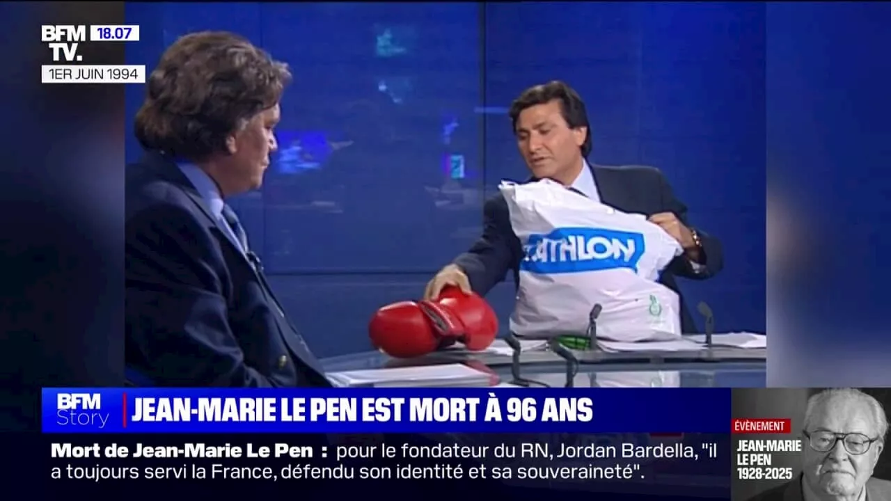 Ce débat 'm'a été imposé': Paul Amar livre les coulisses du débat entre Jean-Marie Le Pen et Bernard Tapie en 1989