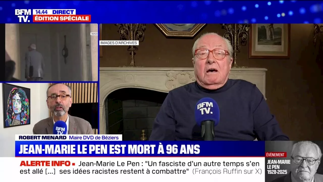 Décès de Jean-Marie Le Pen: Hommages et réactions à travers la France