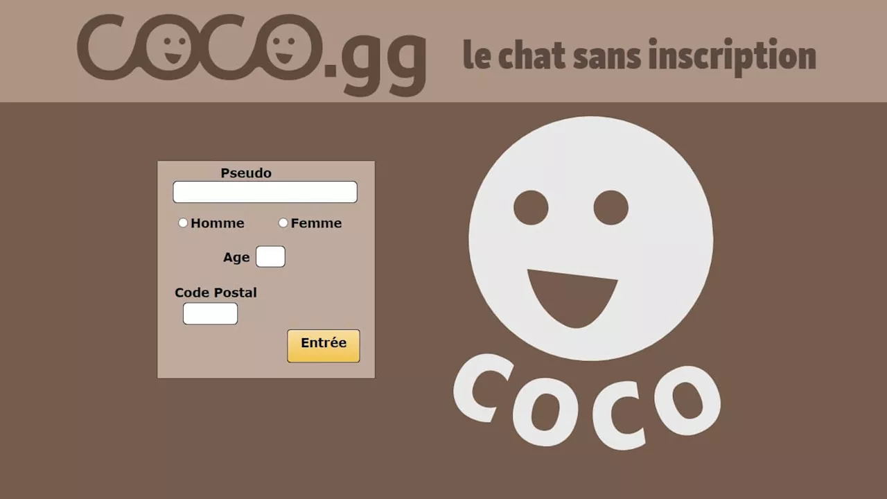 Le gérant du site de discussion Coco placé en garde à vue