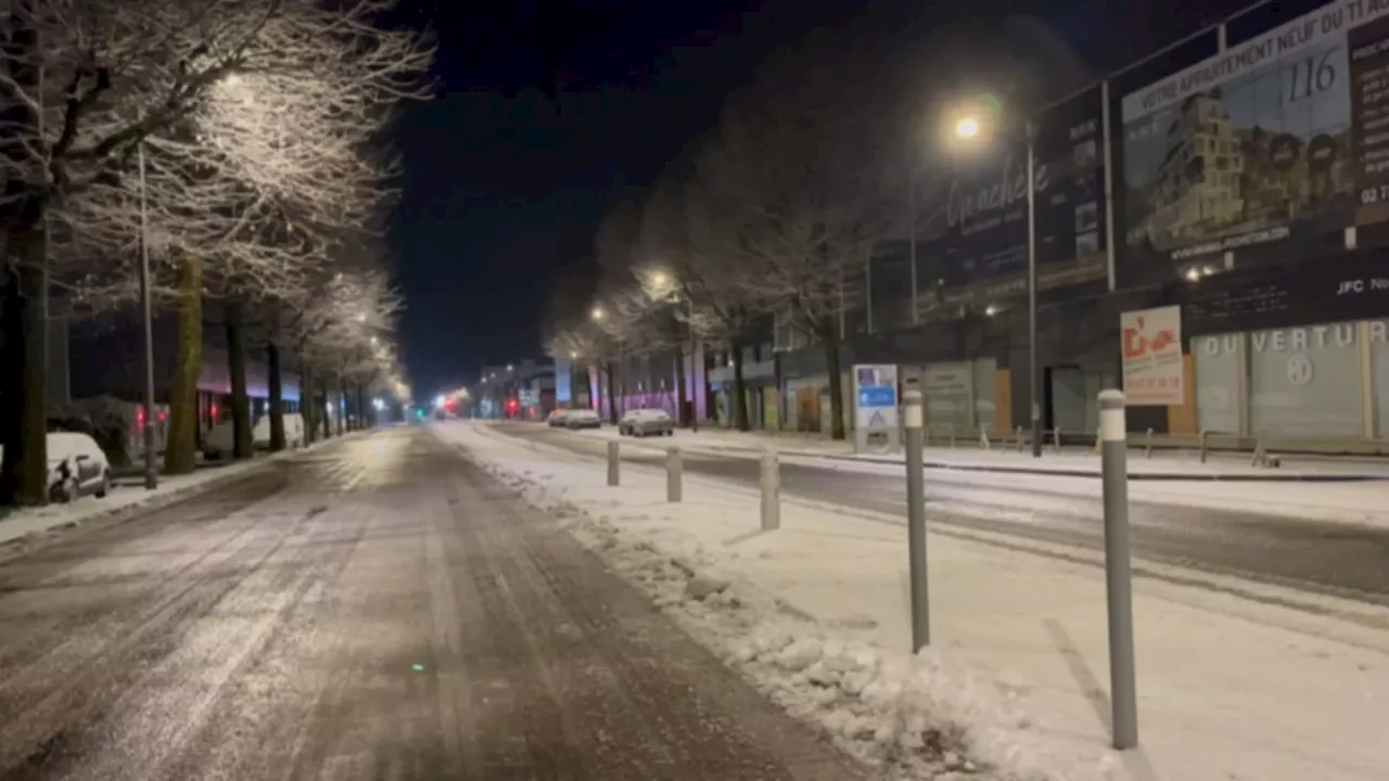 Neige dans la Normandie mercredi?