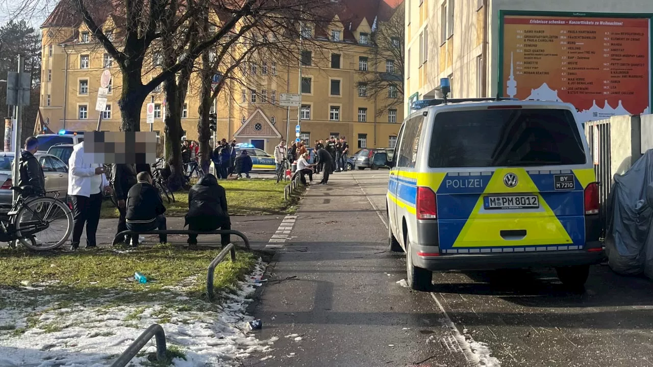 München: Polizei-Großeinsatz bei Messer-Streit in Arbeiterunterkunft