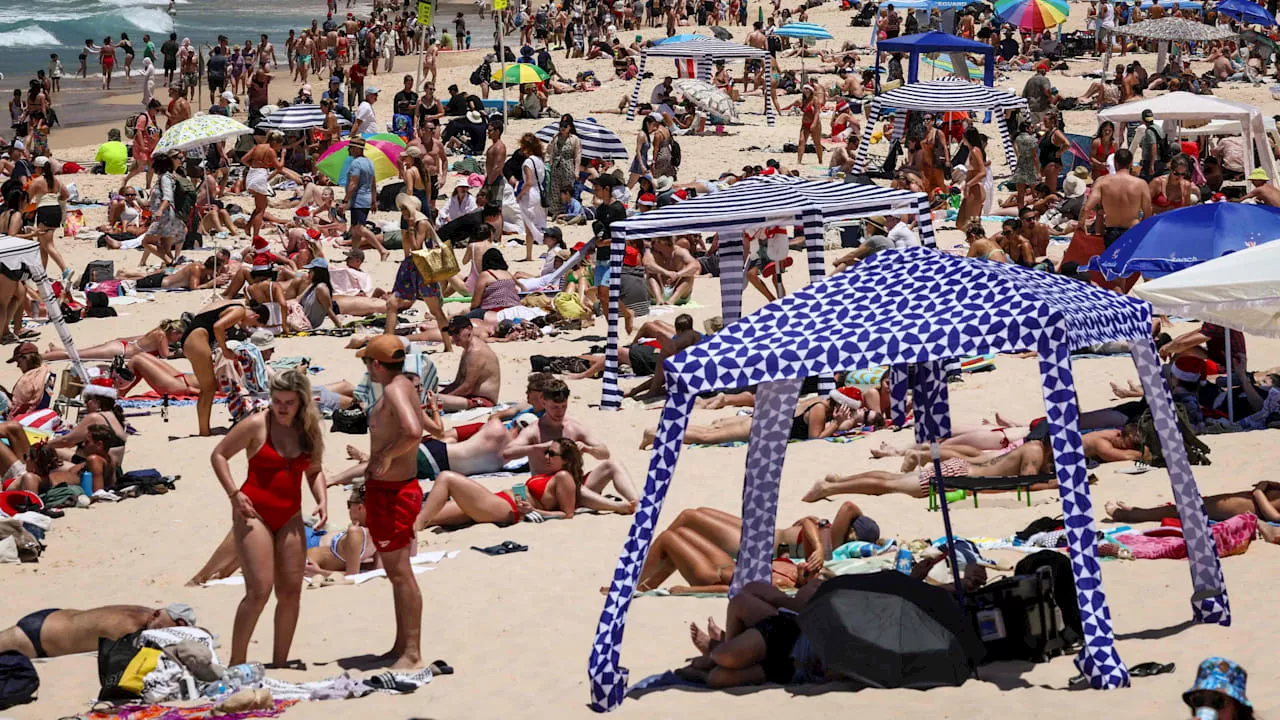 Strand-Zoff in Australien: Zelte statt Handtücher