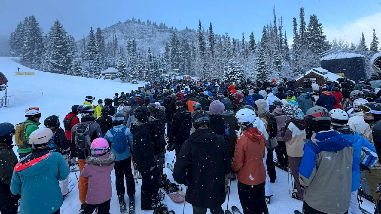 Streik im Skigebiet Utah sorgt für lange Wartezeiten