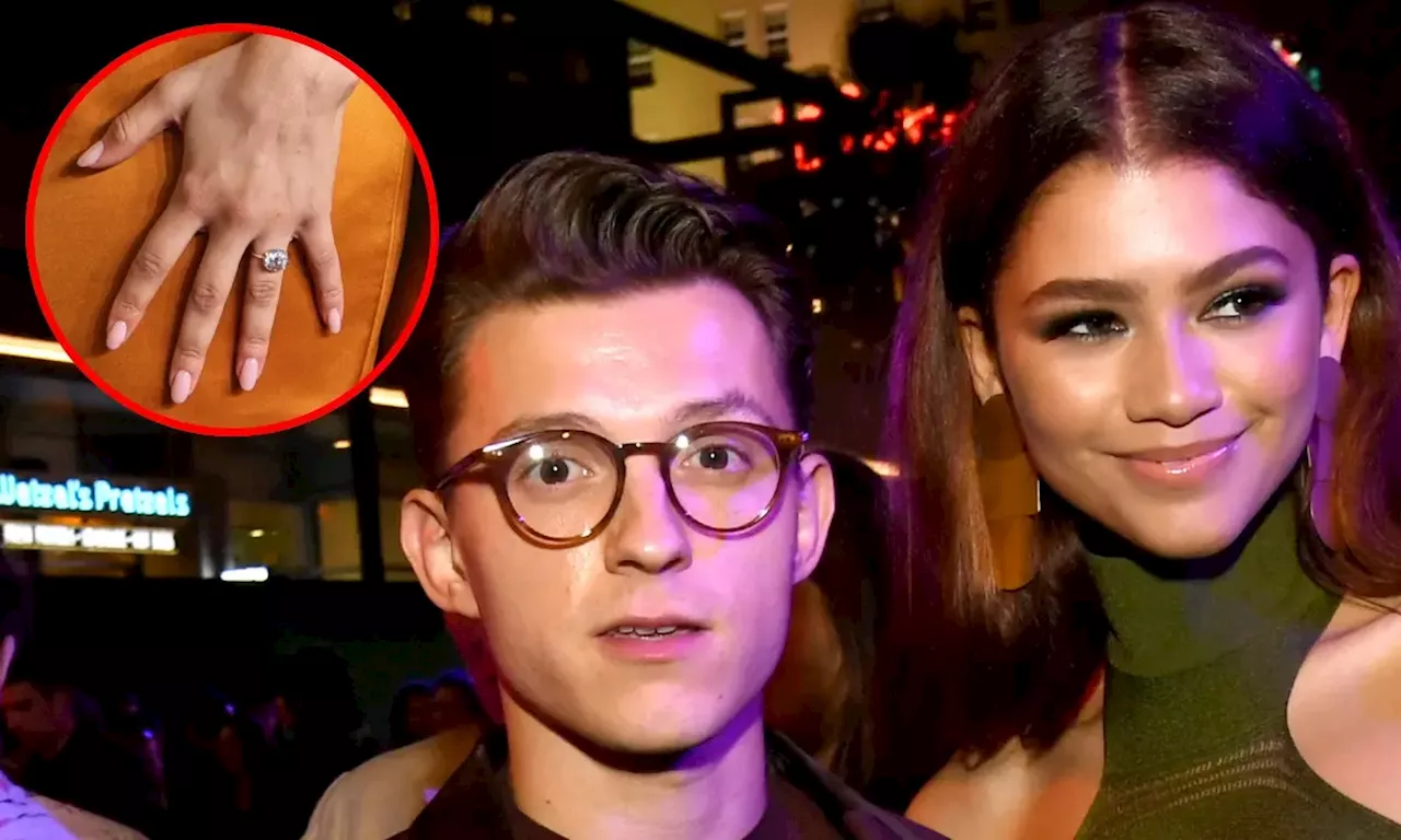 Zendaya y Tom Holland se comprometieron