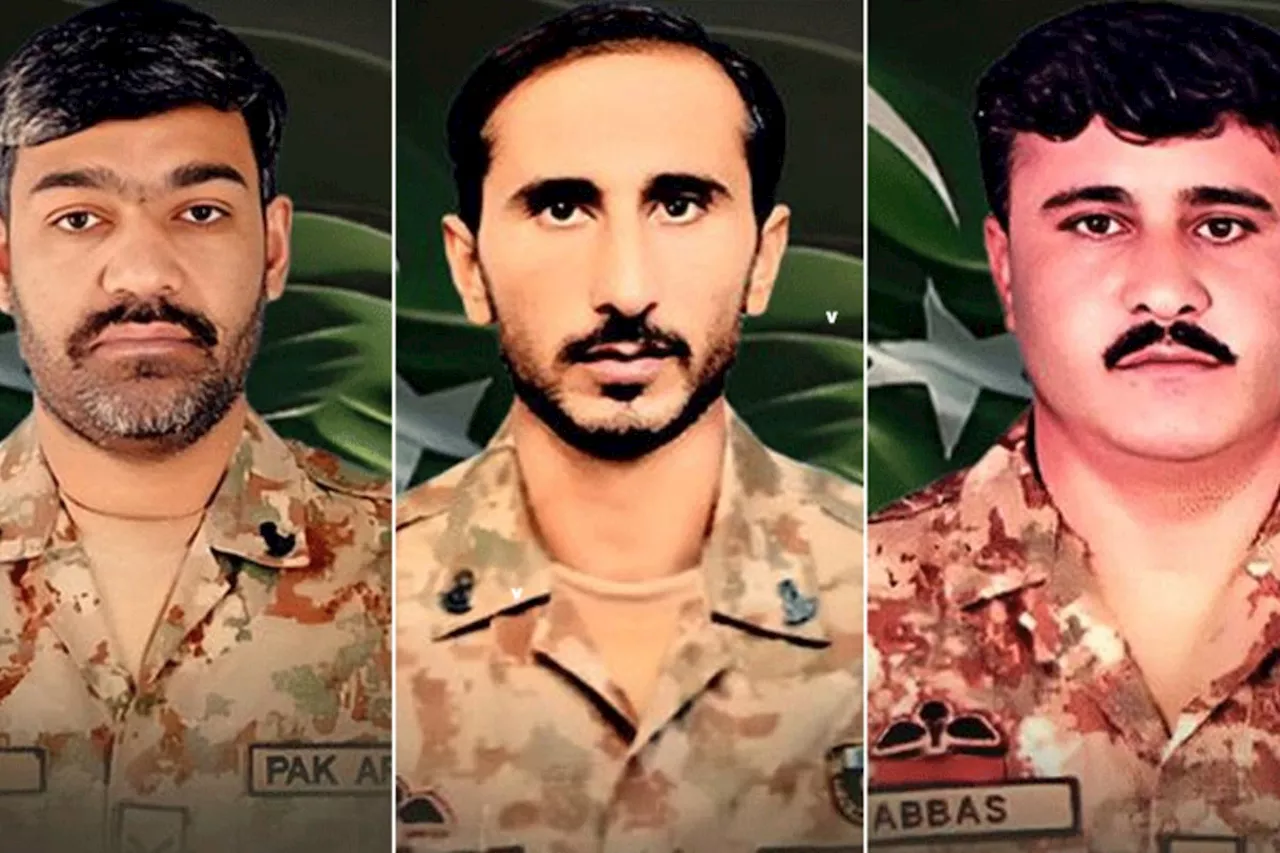 19 terrorists killed, 3 soldiers martyred in KP operations: ISPR