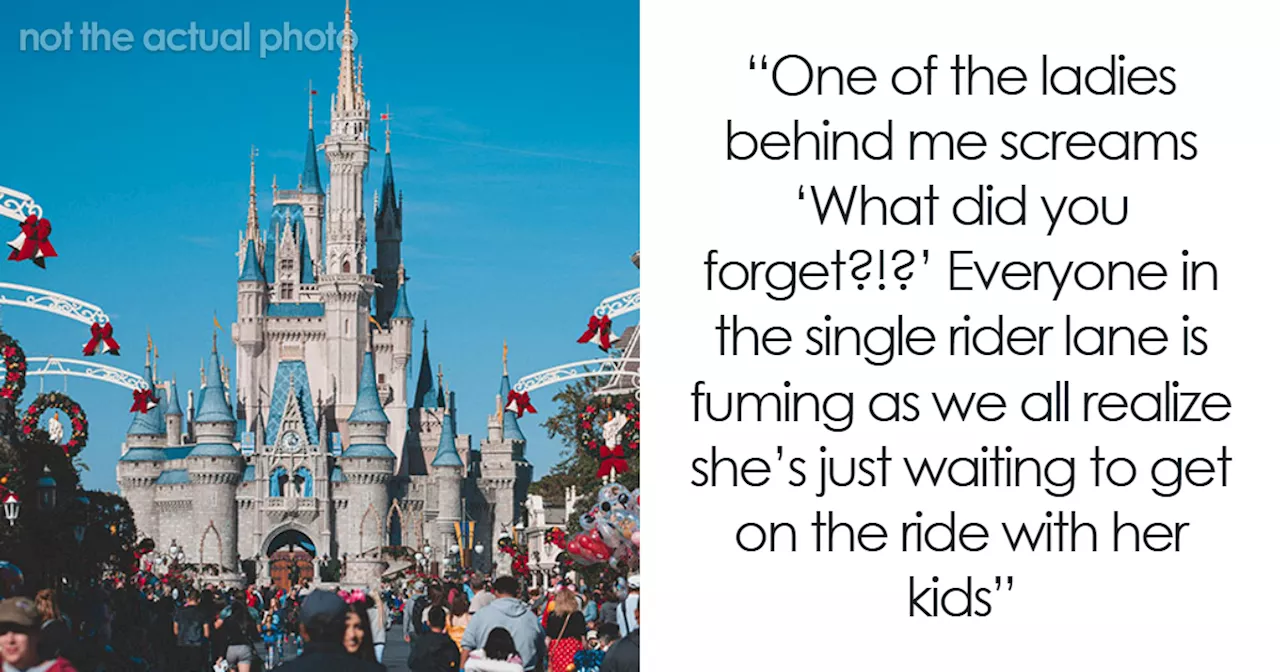 Entitled Disney Mom Can't Believe People Called Her Out For Cutting In Line: 'Everyone Clapped'