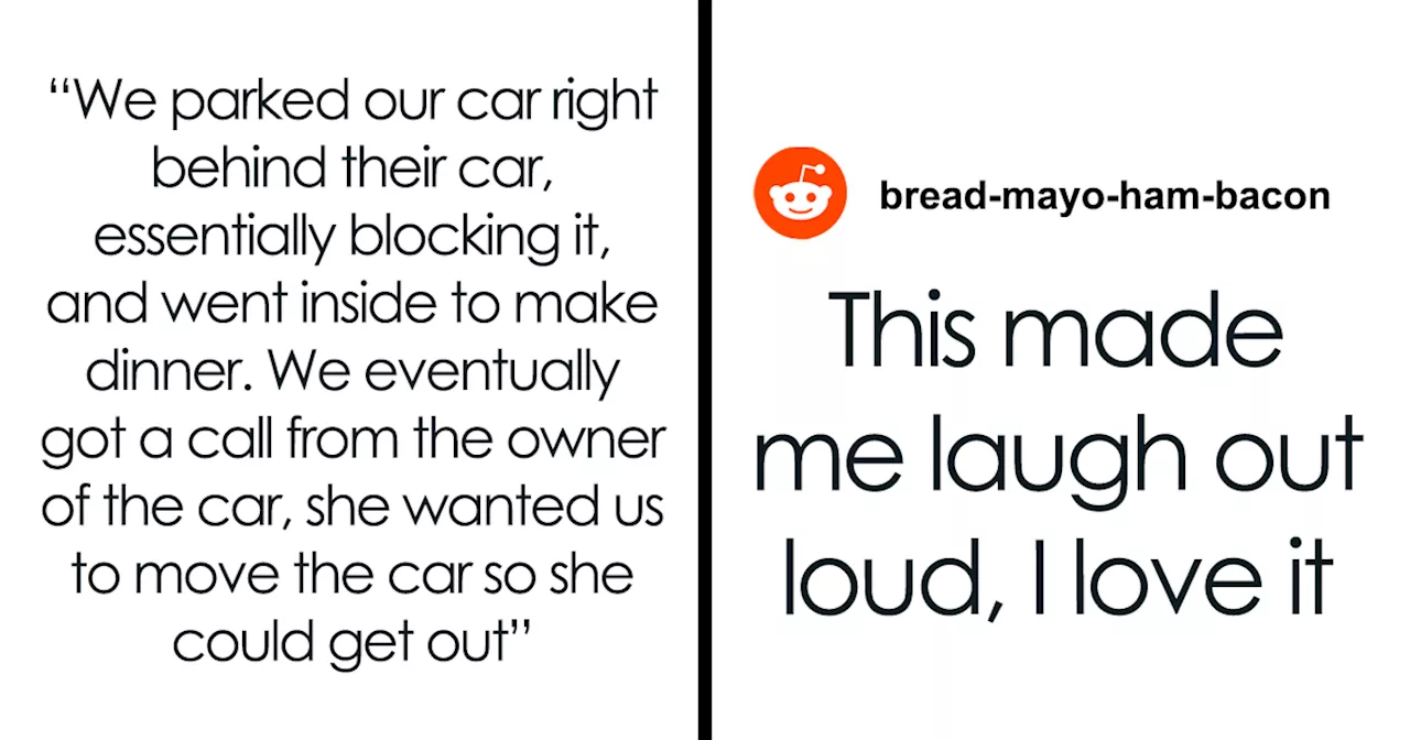 Man Parks Behind Vehicles Blocking His Driveway, Gives Tourists a Taste of Their Own Medicine