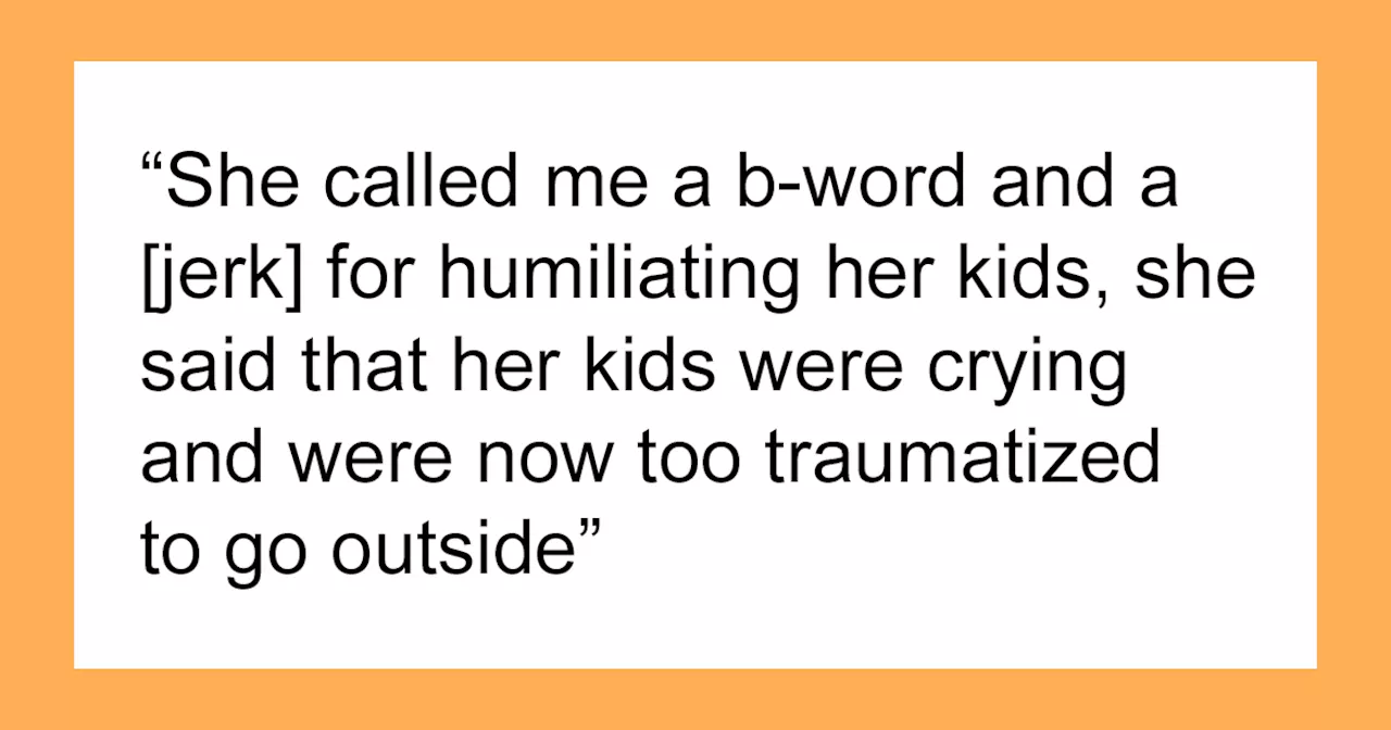 Mom's Reaction to Kids' Misbehavior Sparks Debate