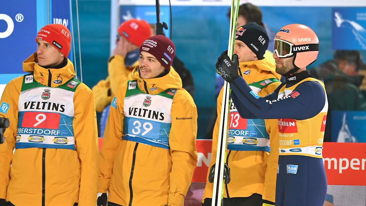 deutscher Skispringen im Nachwuchskrise