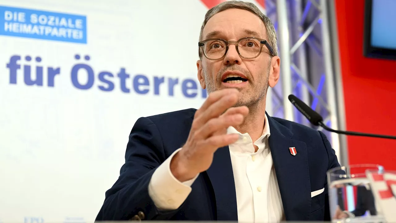 Österreich: FPÖ-Chef Kickl will mit ÖVP reden und Kanzler werden