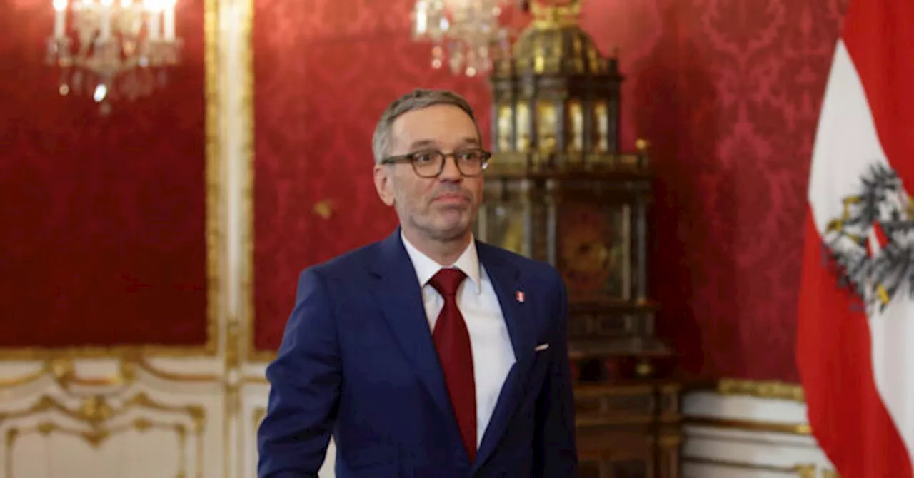 Austria's Far-Right Leader Kickl Agrees to Form Government