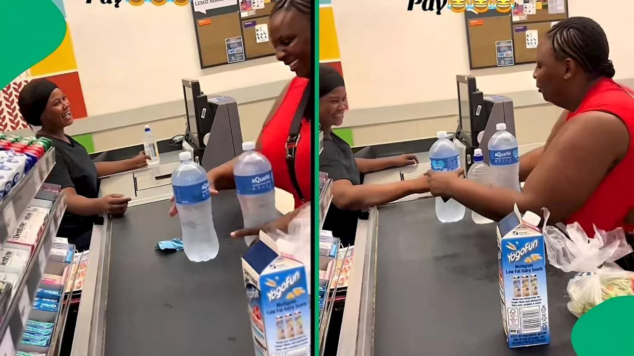 TikTok Shopper's Hilarious Antics with Cashier Go Viral