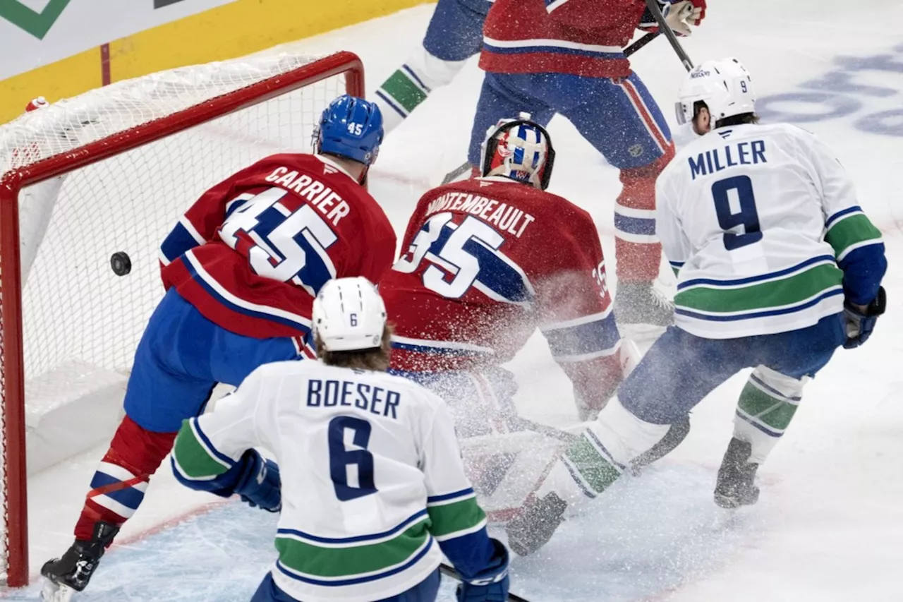 Suzuki's OT Winner Lifts Canadiens Past Canucks