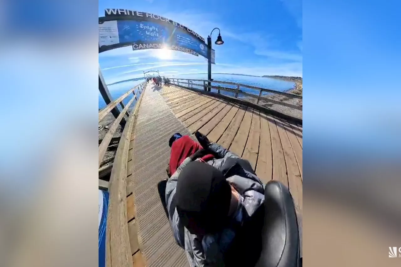 Wheelchair User's White Rock Pier Experience Highlights Accessibility Gap