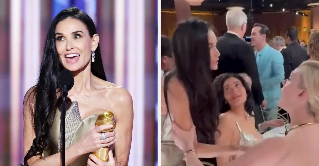 Demi Moore's Daughter Defends Her After Golden Globes Snub Accusations