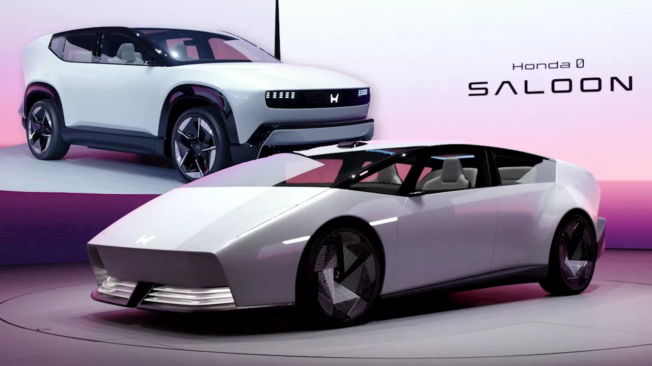 Honda Unveils Production-Ready 0 Saloon and SUV Prototypes at CES 2025