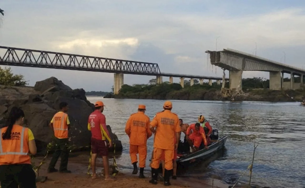 Marinha deve encerrar nesta terça as buscas por vítimas da queda de ponte no Rio Tocantins